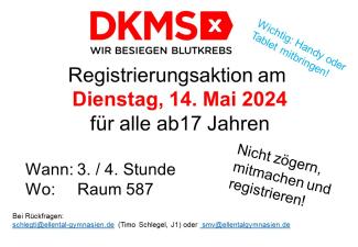 DKMS Registrierung 2025